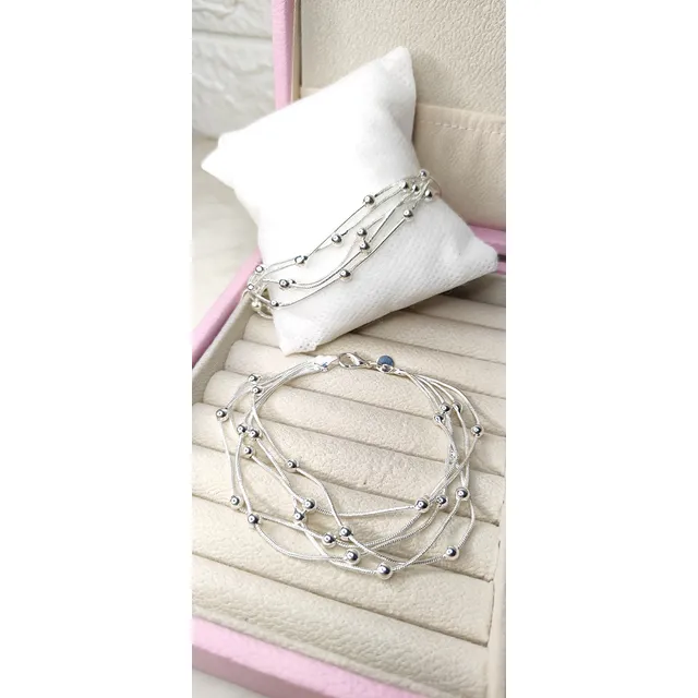 Pulsera De Plata 925 Para Damas
