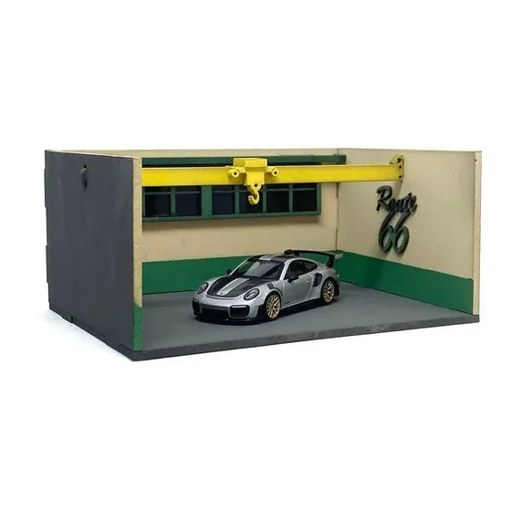 Miniatura Diorama Garagem Mod. 03 1:64 Dio Studios