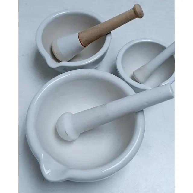 Mortero Con Mazo De Porcelana Varias Medidas