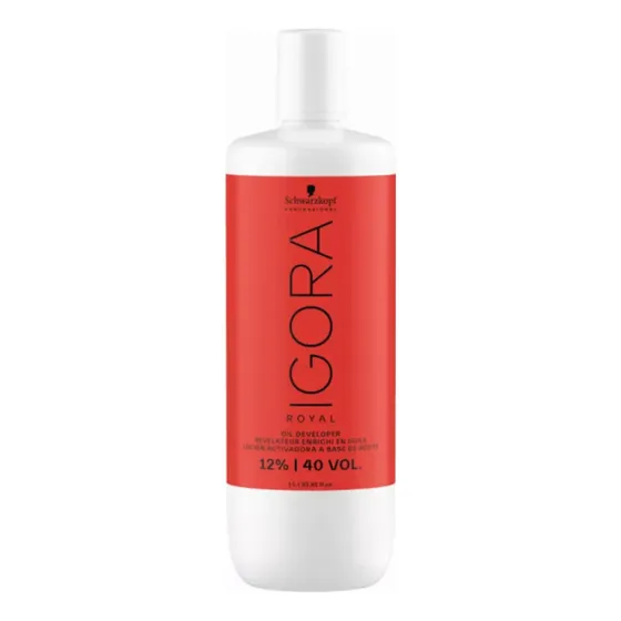 Oxidante Activador Schwarzkopf Igora Royal 40 Volúmenes 1 Litro
