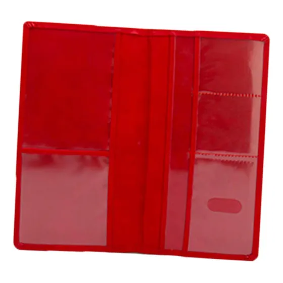 Capa Protetora Para Carteira Com Suporte Para Vermelho