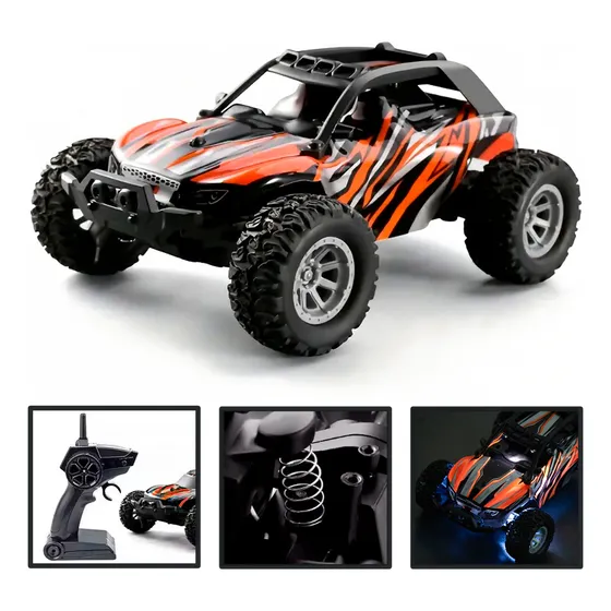Coche Micro Warrior Rc Aspor Alta Velocidad 2.4ghz A 20km/h