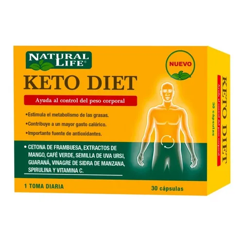 Keto Diet X 30 Caps. Natural Life