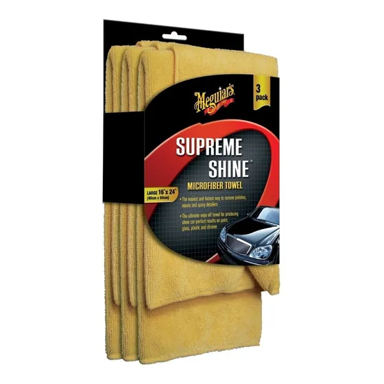 Kit Toalla Paño De Microfibra Maximo Brillo X2020eu Meguiars