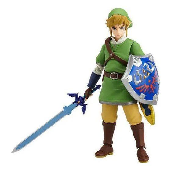 A Lenda De Zelda Skyward Sword Link Figma 153 Brinquedo