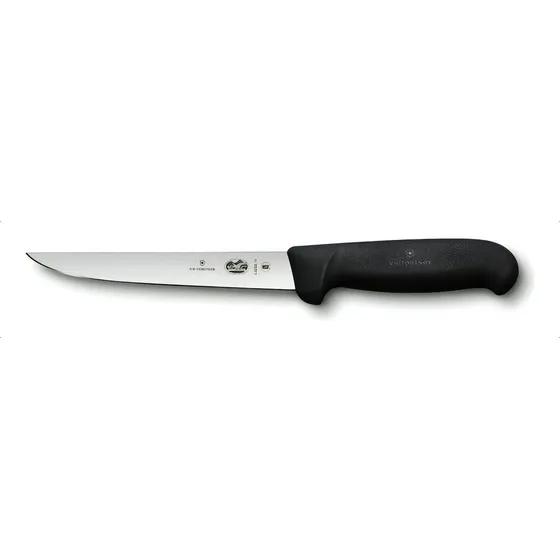 Victorinox Cuchillo Filetero Filo Recto, 15cm 5.6003.15 Color Negro