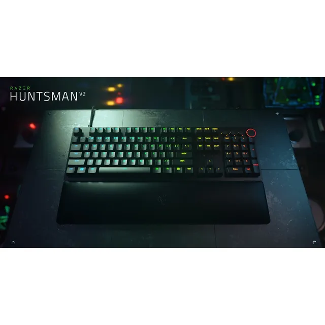 Teclado Razer Huntsman V2 Optical Purple Switch Chroma 10/10