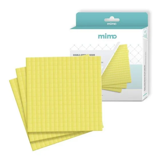 Mimo Fita banana adesiva picotada 1cm X 1cm 1156 adesivos