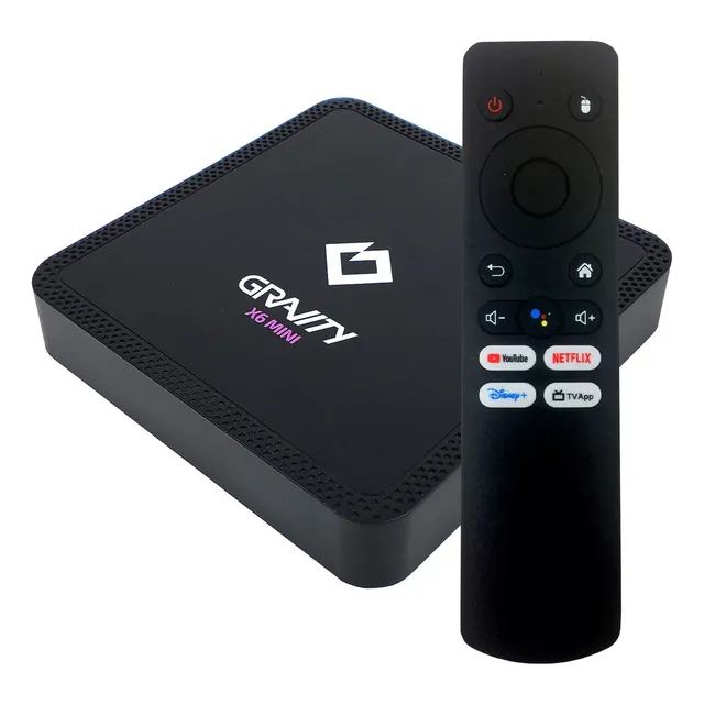 Tv Box 2/16gb 4k Google Tv Android 11 Control Color Negro Gravity