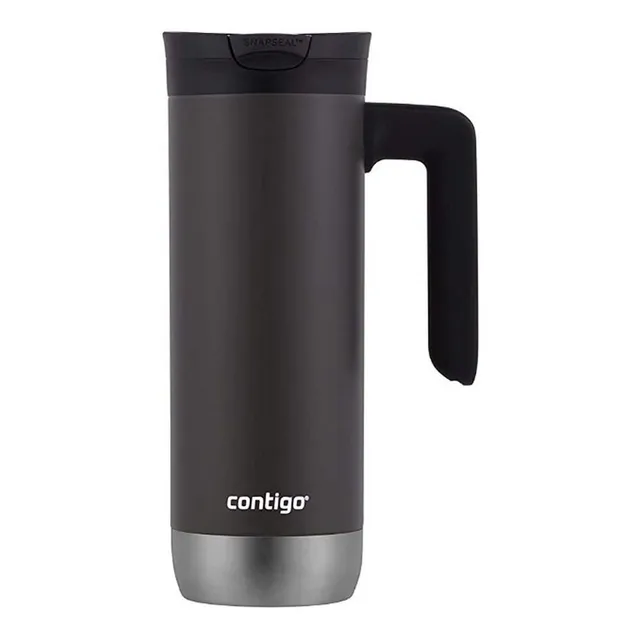 Termo Para Café 591ml C/asa Acero Inoxidable Negro Contigo