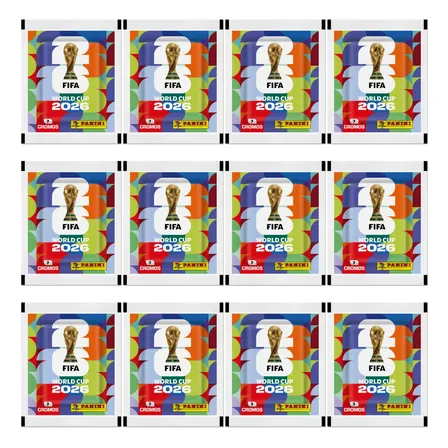 Kit 210 Figurinhas Álbum Copa Do Mundo 2026 (30 Envelopes) Fifa World Cup 2026