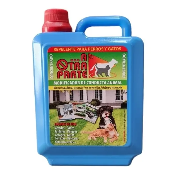 Repelente Perros Y Gatos Concentrado 4lt (rinde 20lt) 
