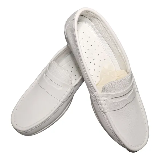 Zapatos Tipo Mocasín Para Enfermería