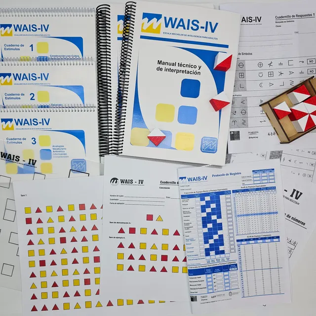 Wais Iv + Cubos Plásticos -- El Más Completo