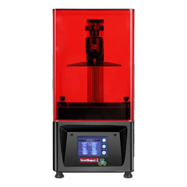 Impresora 3D VentDepot MXPHO-001-22 color rojo/negro con tecnología de impresión SLA