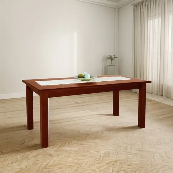 Mesa Madera Mobilia Silvia 1.60mts C/castaño