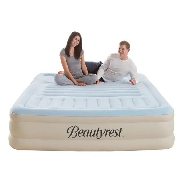 Beautyrest Colchón De Aire Lumbar Supremo De 18 Pulgadas