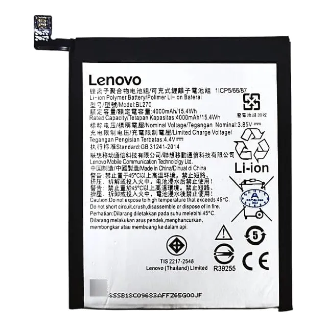 Bateria Pila Motorola G6 Play E5 Lenovo Bl-270 K8 Note