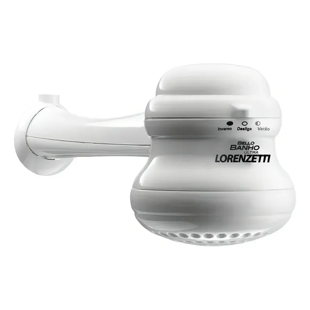 Ducha Manual 3temp Banho 5500w 127v 50a Branco - Lorenzetti 5.5 Kw