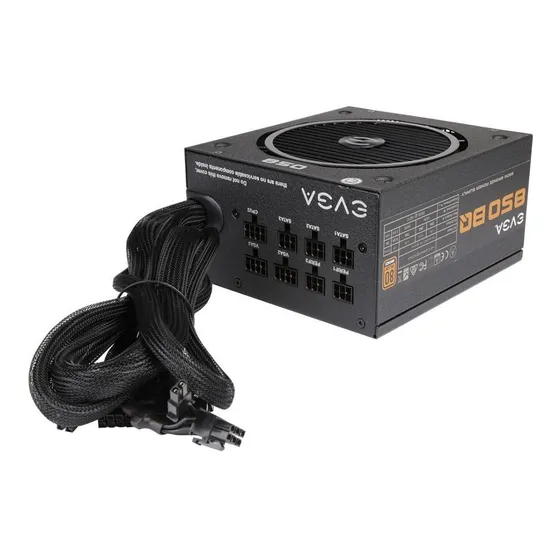 Fuente De Poder Evga 850 Bq  80+ Bronze 850w Semi Modular