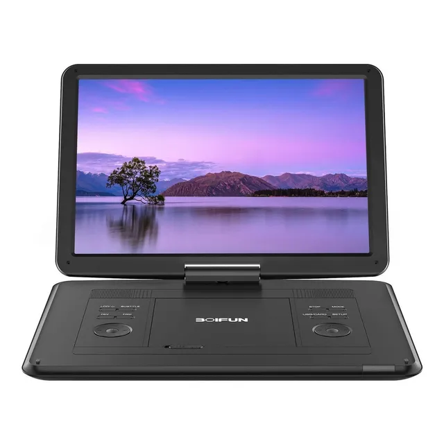 Reproductor De Dvd Portatil De 17,5 Pulgadas Con Pantalla H