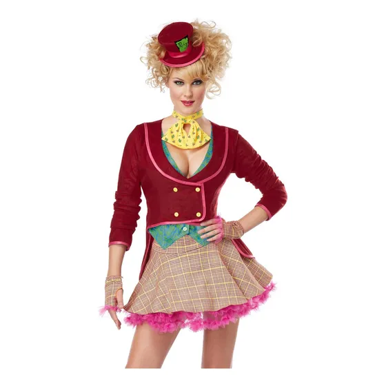 California Costumes Womens The Mad Hatter Adult, Multi, Larg