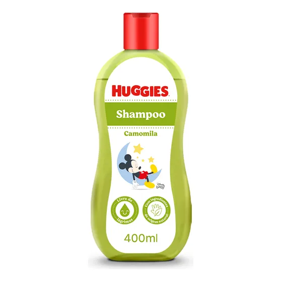 Huggies Shampoo Camomila Seguro para Recém-Nascidos 400 ml