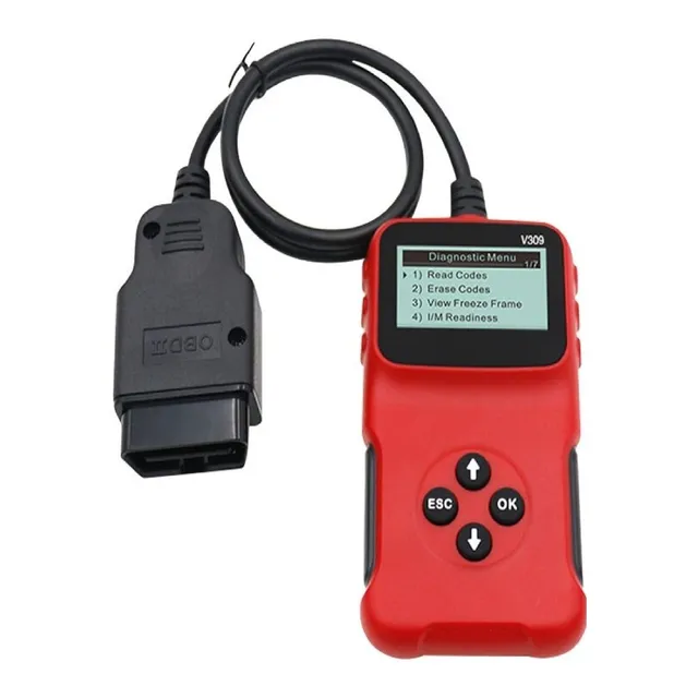 Scanner Automotriz Multimarca V309 Obd2 5 Idiomas 9 Protocol