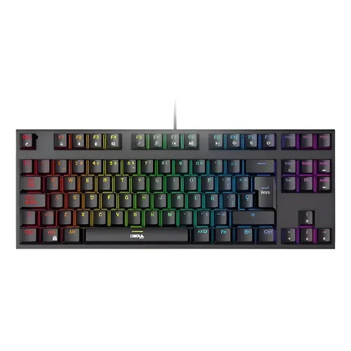 Fogruaden Teclado Mecánico RGB Con Cable 75% Con Interruptor