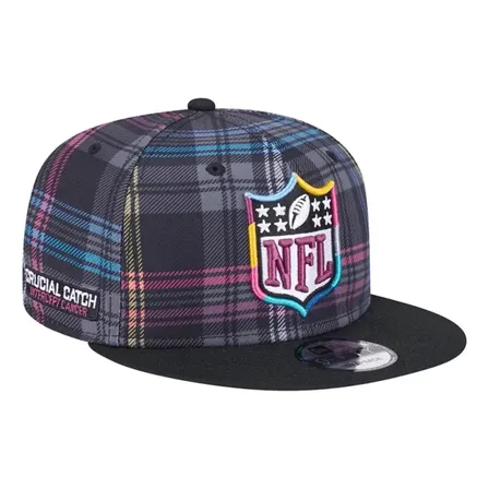 Boné Nfl Crucial Catch New Era 9fifty Aba Reta Ajustável Multicolorido Un Xadrez