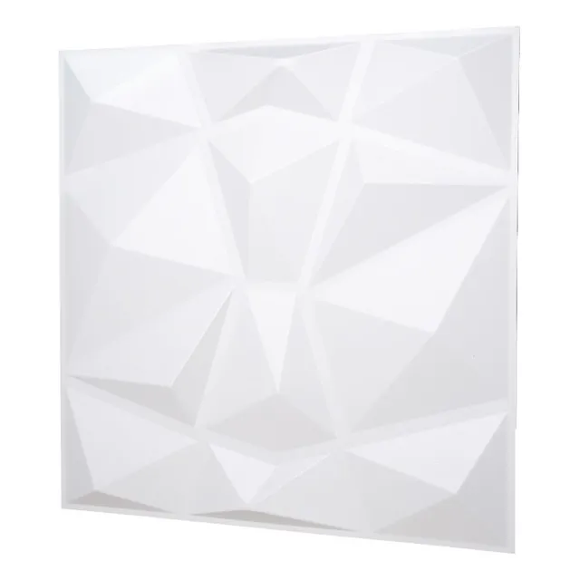 Panel Decorativo 3d En Pvc Hogar Impermeable 50*50cm