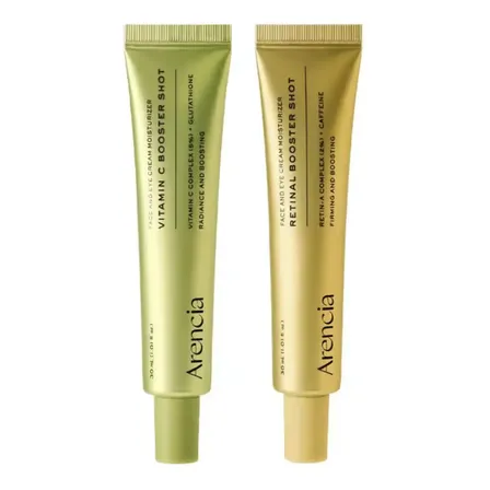Arencia Duo Booster Shot Vitamina C + Retinal 30ml Coreano