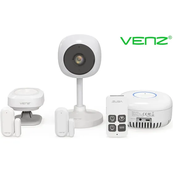Sistema Seguridad Casa 6 En 1 Alarma Sensores Camara App