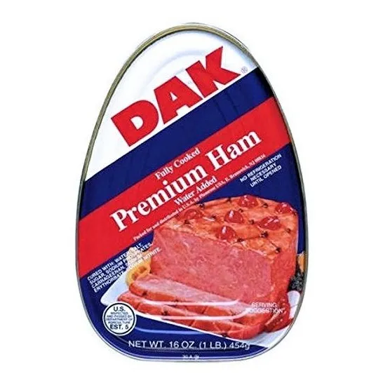Dak Premium Jamón, Cocinados Parcialmente, 16 Oz