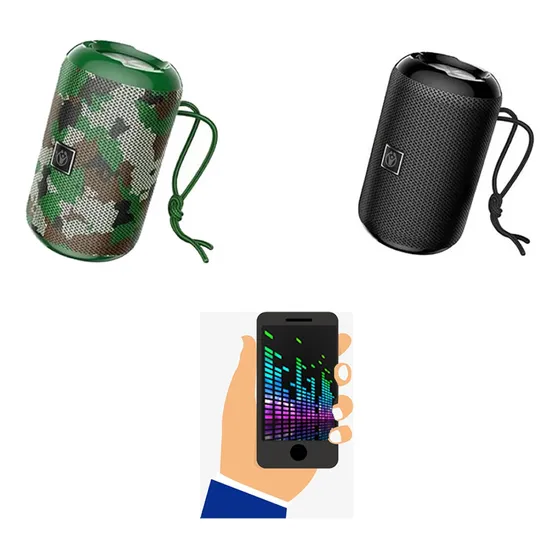 Parlante Portatil Con Bluetooth Bateria Recargable 1 Año Gta