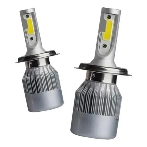 Ultra Super Led 12000lm - H1 H3 H4 H7 C/cooler 6000k - Xenom
