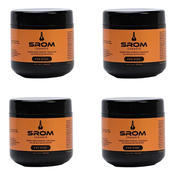 Pack X 4 Cremas Srom Paspaduras Badana Ciclismo - Libertator