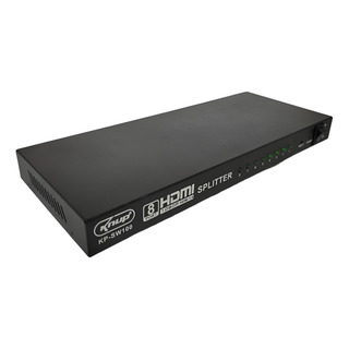 Splitter Hdmi 4k 1x8 1 Entrada X 8 Saídas Knup Kp-sw100 Splitter Hdmi 4k 1x8 1 Entrada X 8 Saídas Knup Kp-sw100