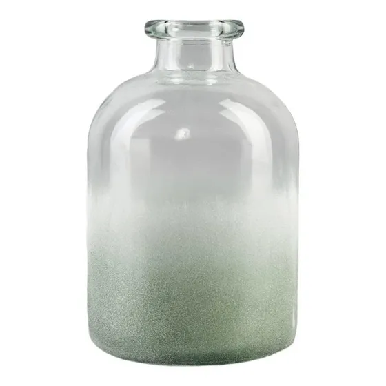 Spaz Living Jarron Para Botella Vidrio Mar Vintage Centro
