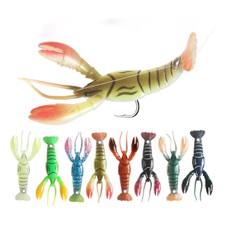 Señuelos De Pesca Artificiales, 8 Unidades, Señuelos Blandos Señuelos De Pesca Artificiales, 8 Unidades, Señuelos Blandos