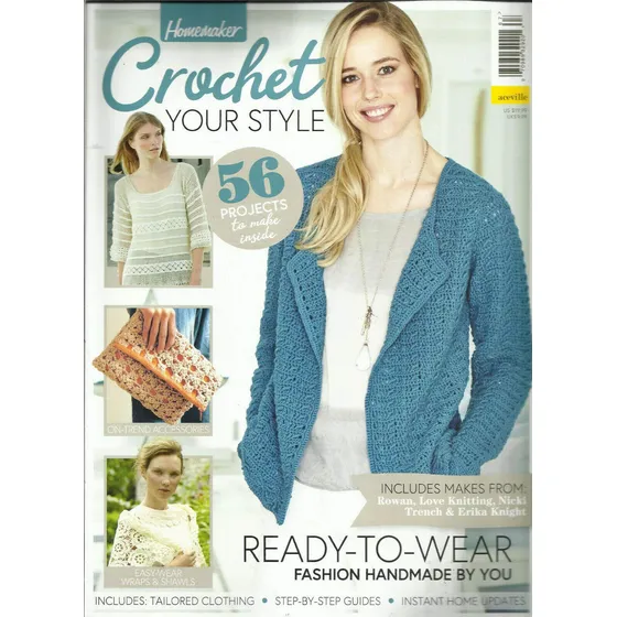 Ama Casa Crochet Revista Estilo Lista Para Usar Edicion 2018