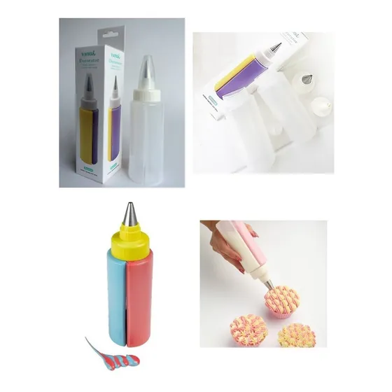 Dispensador De Crema Doble Galletas Cupcakes 