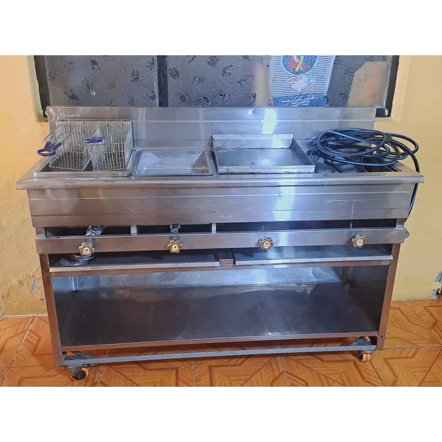 Implementos Para Negocio De Comida Rápida Excelente Estado