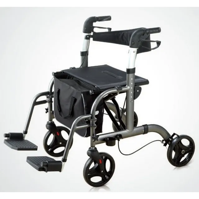 Andador Ortopedico Aluminio Convertible Silla 3010 Ntpb