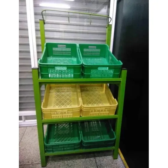Estante Exhibidor De Frutas Y Verduras