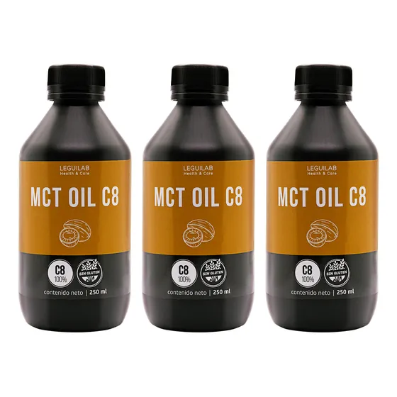 Leguilab X3 Mct Oil C8 Suplemento Alimentario X 250ml