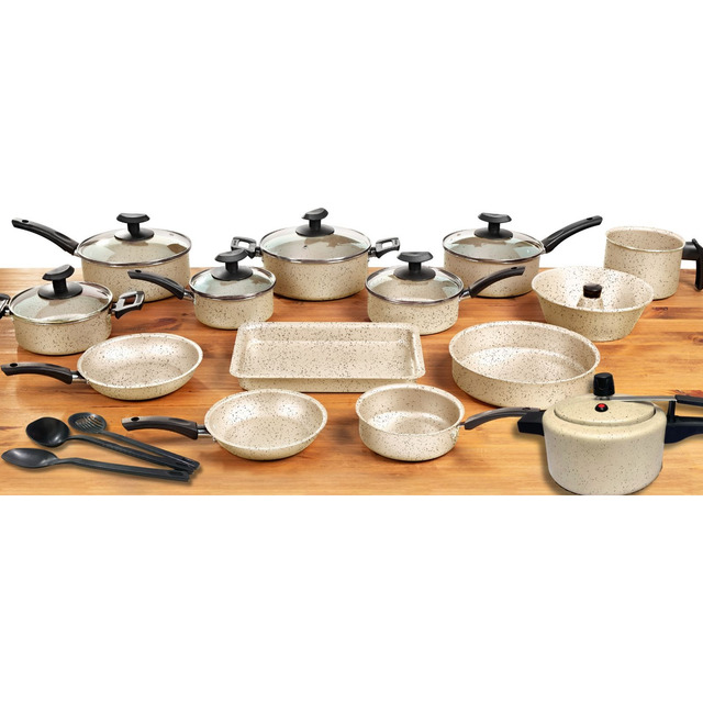 Conjunto Panelas 17 Pc Antiaderente Brinde Panela Pressão Conjunto Panelas 17 Pc Antiaderente Brinde Panela Pressão