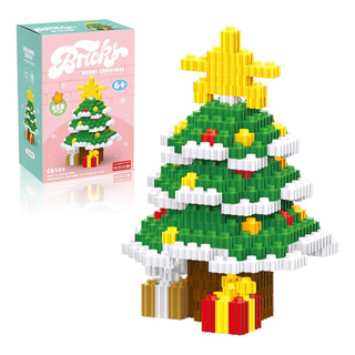 Hisgeru Christmas Building Blocks Tree Compatible Con Lego Hisgeru Christmas Building Blocks Tree Compatible Con Lego