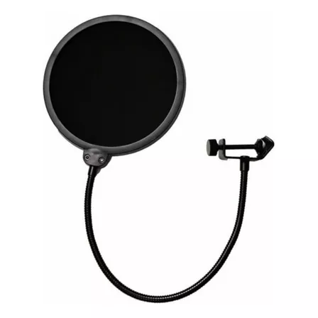  Pop Filter Para Microfone Voz Vocal Filtro Estúdio Popf