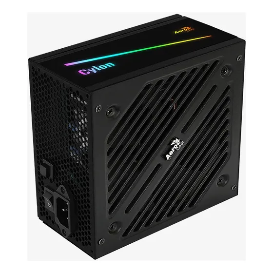 Fuente De Poder Certificada Aerocool Cylon 600w Bronze Rgb N